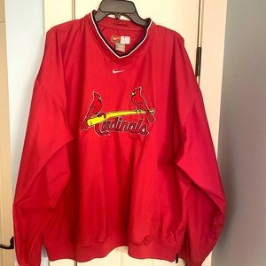 Men's Saint Louis Cardinals lightweight pullover jacket